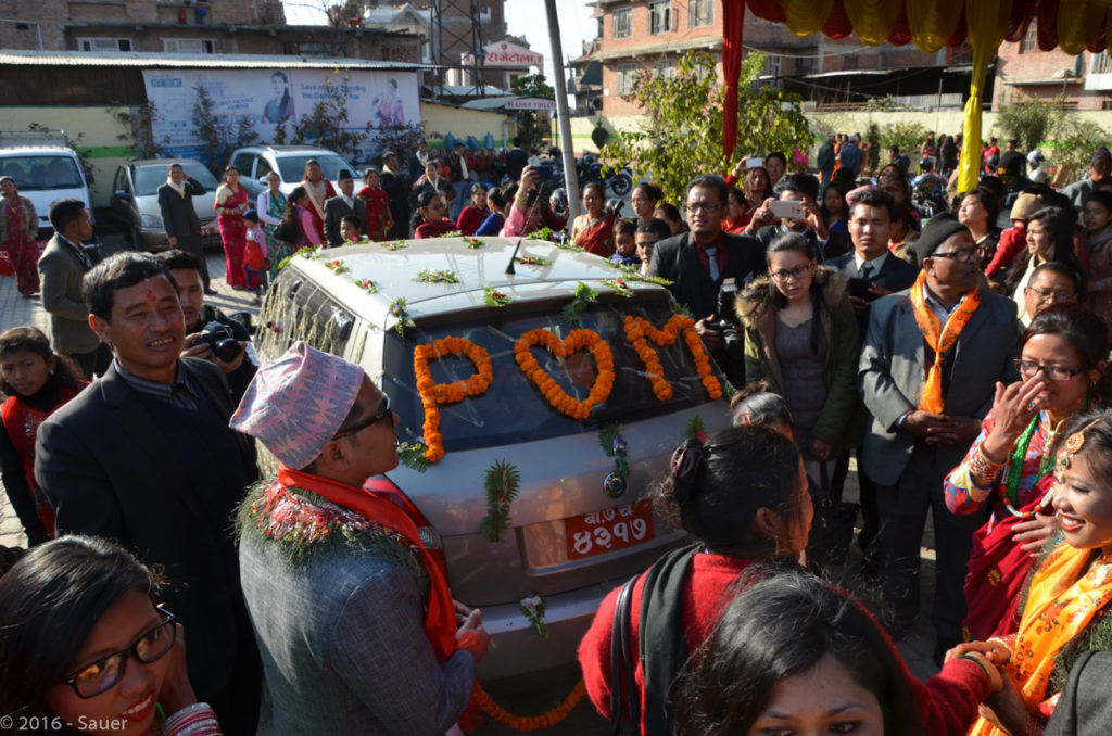 Nepalesische Hochzeit
