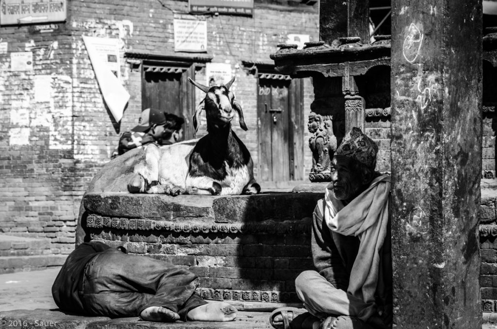 Szene aus dem Leben - Bhaktapur