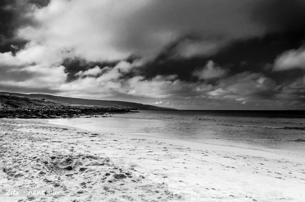 Fanore Beach mit Blick nach Süden