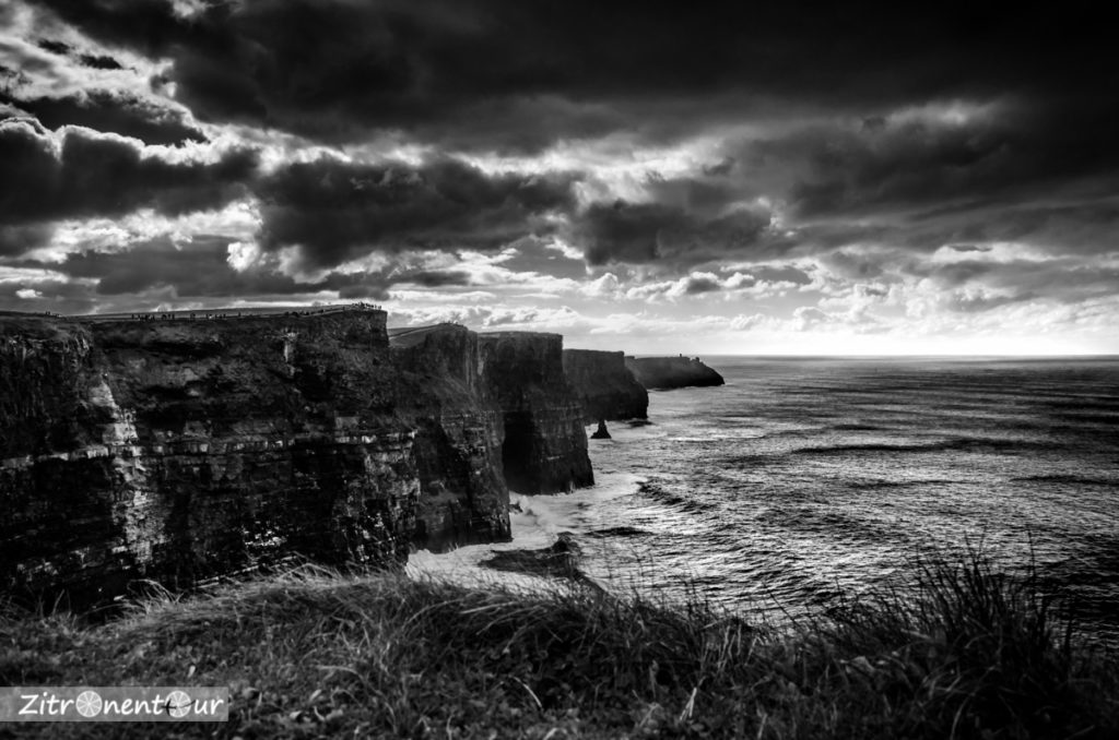 Die weltberühmten Klippen von Moher an der Westküste von Irland