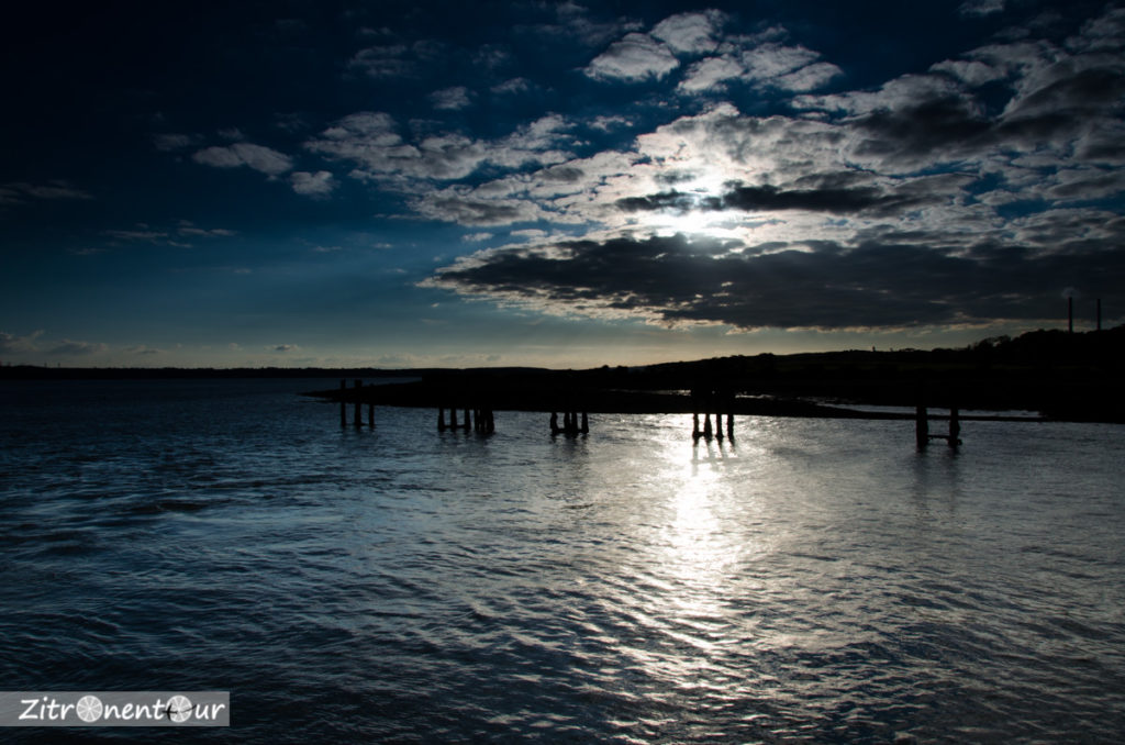 Blick von der Shannonfähre nach Kilrush