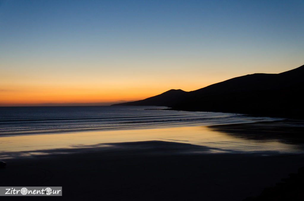 Sonnenuntergang Am Inch Strand