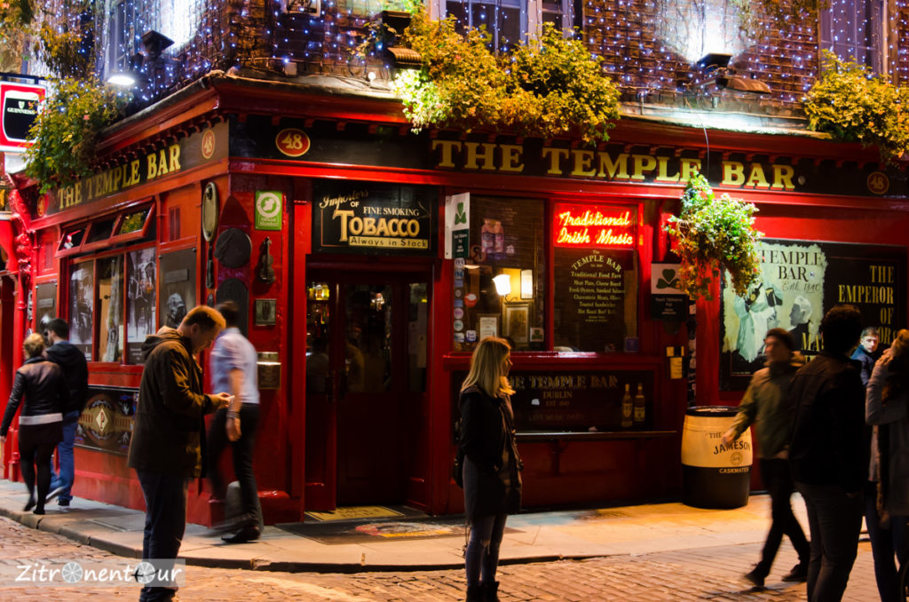 Temple Bar bei Nacht