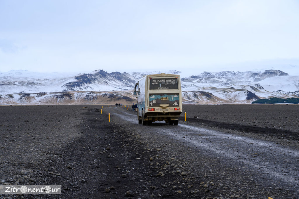 Shuttle zum Sólheimasandur Flugzeugwrack