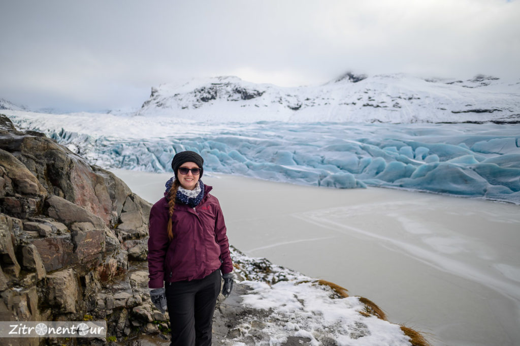 Jenny vor Svínafellsjökull