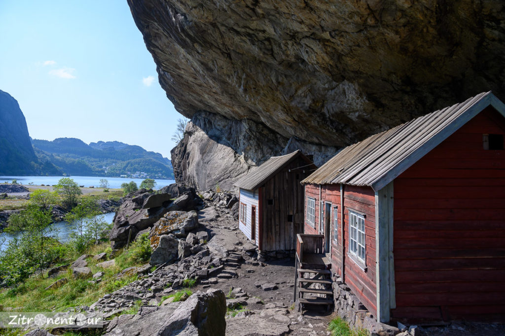 Helleren am Jøssingfjorden