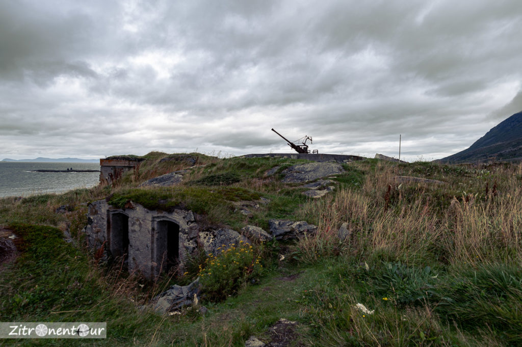 Bofors Flak-Stellung