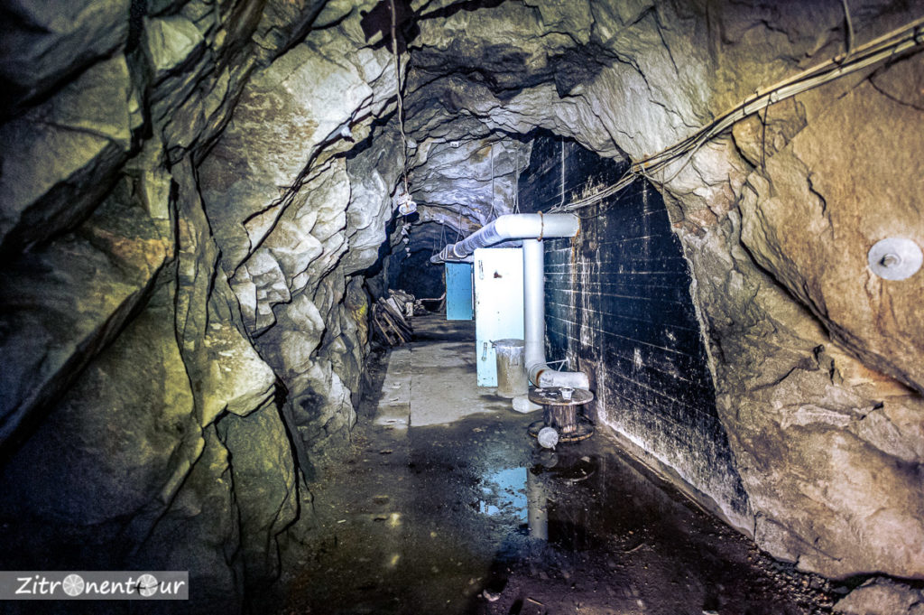 Hauptgang Munitionsbunker